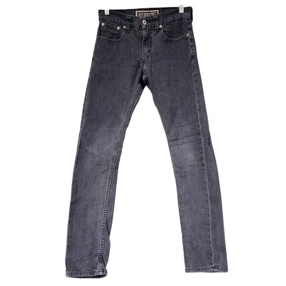 Levi’s 511 Skinny Jeans Men’s Size 29x30  Black Wash Mid Rise 5 Pockets - Picture 2 of 8